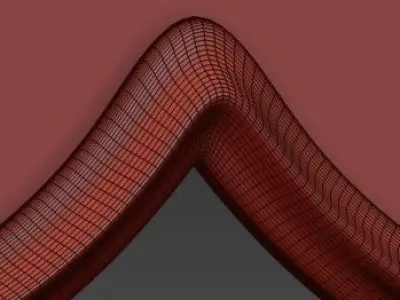 Wall mirror 9 3D model