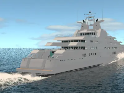  Dubai Superyacht Dynamic Simulation 