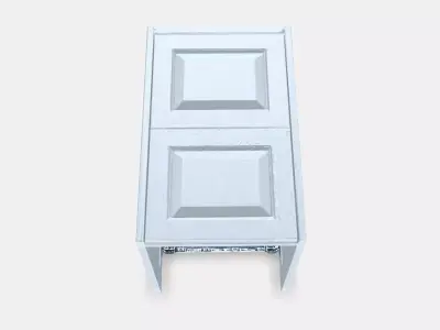 TANNFORSEN Wash-stand with drawers 1 Low-poly 3D model