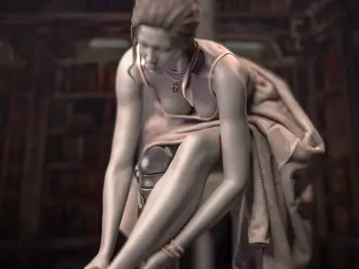 Elara 2061 Cyborg Ballerina 3D print model