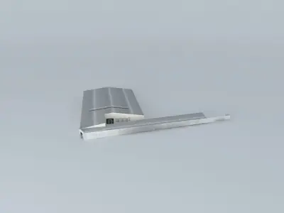 Riga, Brīvības Street 155 body 5 8 Free 3D model