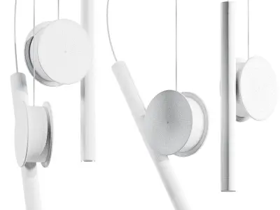 Luceplan Doi Pendant Lamp 3D model