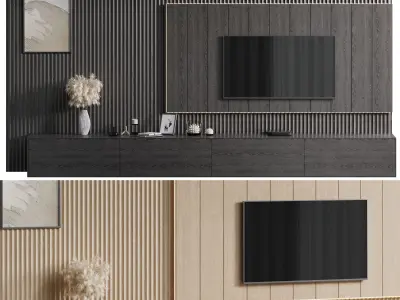 TW Wall  Set N2 3D model