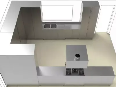 kitchen 9 3D model