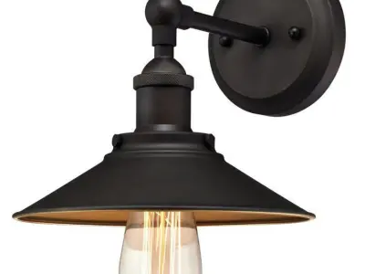 Morganton Light Oil Rubbed Bronze Armed Sconce 3D model