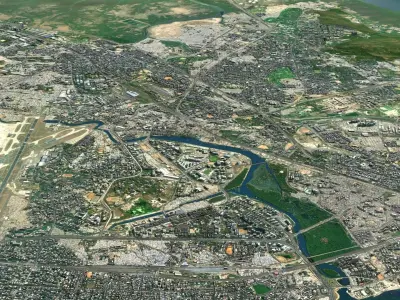 Mumbai India 3D model