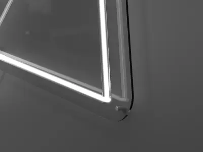Paper Plane - Neon Sign 3D model