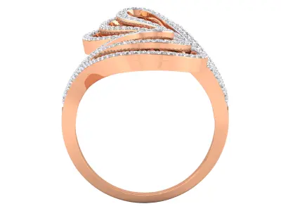 Women Ring Render 3dm STL MTL SLC JCD OBJ FBX Details 3D print model 22