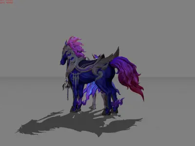 Leomord Nightmare Count Low-poly 3D model