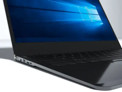 Laptop microsoft windows 3D model