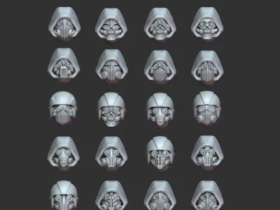 Scavenger Bikers 3D print model