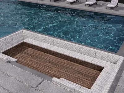 SWIMMING POOL NO77 A 3D model