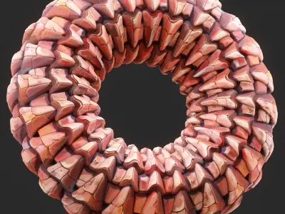  Stylized Roof Seamless Texture  Texture