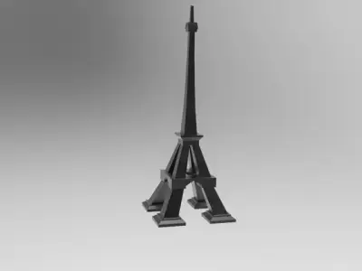 Eiffel Tower 3D print model