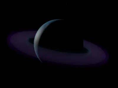 Uranus planet 3D model