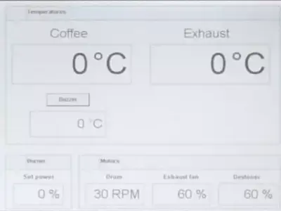 hinge coffee machine temperature control Free 3D model