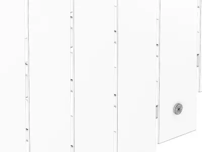 Wooden Stairs 2 3D model