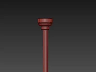 Ceramic Pendant Light by Eric Willemart 3D model