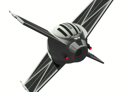 TIE Raptor 3D model