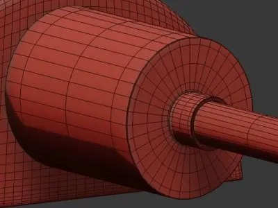 Copper Pod 3D model