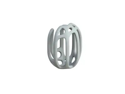 SciFi Cube Object No 15832 Low Poly Shape Texture
