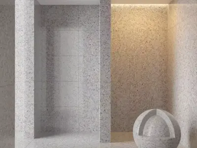Marble wall 267 3D model