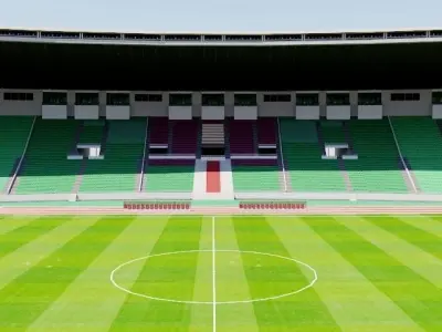 Prince Moulay Abdellah Stadium - Morocco Low-poly 3D model