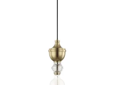 Light Unique Statement Geometric Pendant 3D model