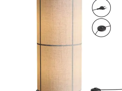 EXCLUSIVE FABRIC FLOOR LAMP STRIP 3D model