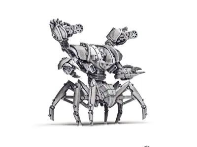 Dark Techno Carcinax Automata 3D print model