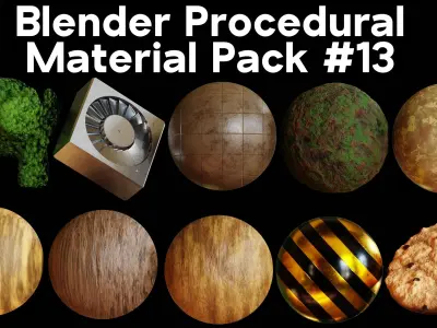 Blender Procedural Material Pack 13 Texture