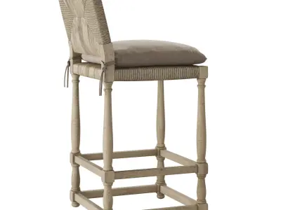 Gregorius Pineo Henri II Rush Barstool 3D model