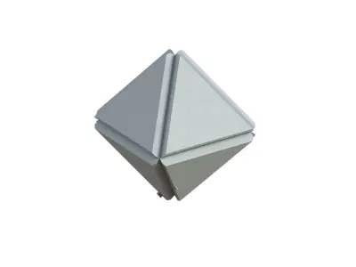 Sci Fi Object No 1834 Low Poly Low-poly 3D model