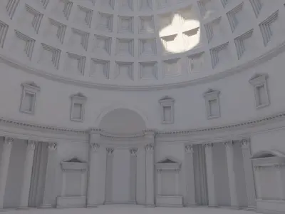 Pantheon  3D model