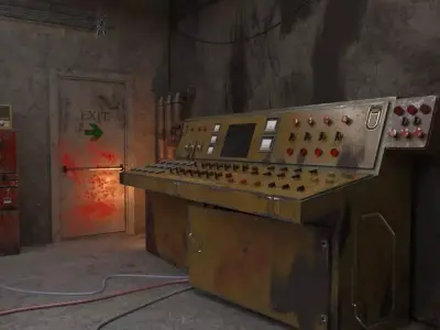 Control Room 3D model