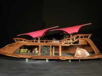Jabba Sail Barge 3D print model