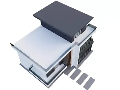 Modern Villa Exterior 3D model