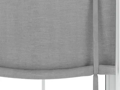 Roman blinds 10 3D model