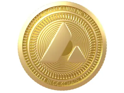 Avalanche Coin v6 001 3D model