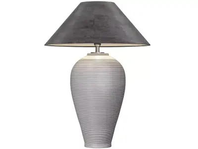 Florence Bedside European Nightstand Ceramic Table Lamp Ardeco 3D model