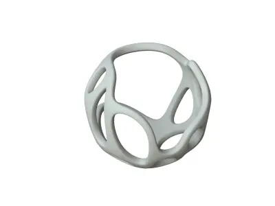 SciFi Cube Object No 35979 Low Poly Shape Texture