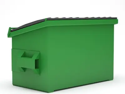 Garbage Dumpster 3D model