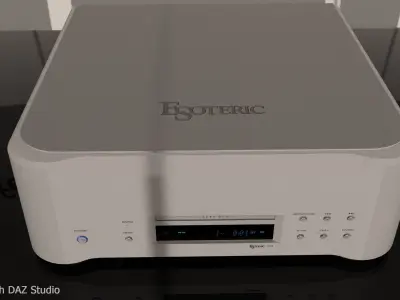 High-end SACD Esoteric P-02 3D model