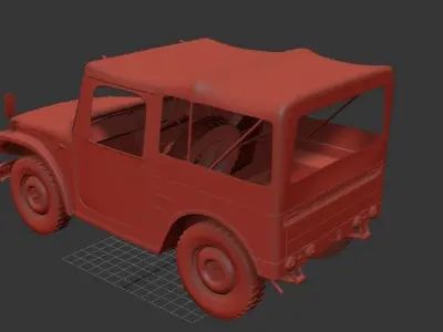 Suzuki Jimny Mk1 LJ10 1970 3D print model