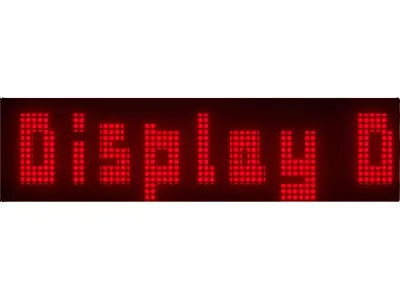 Led Display  Free low-poly 3D model