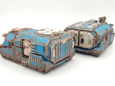 Tempest Legion and Black Knights - Euphractus Armored Vehicle 3D print model