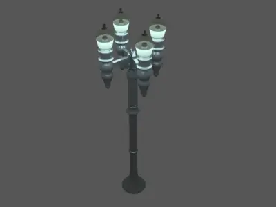 Street Lamps 3D model