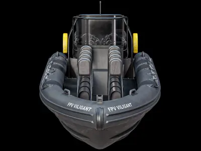  RHIB Patrol Inflatable Boat Ribcraft 7 PBR 