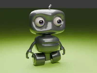 Robot 3D model 44