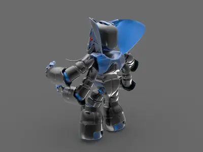 Robot elephant 3D model